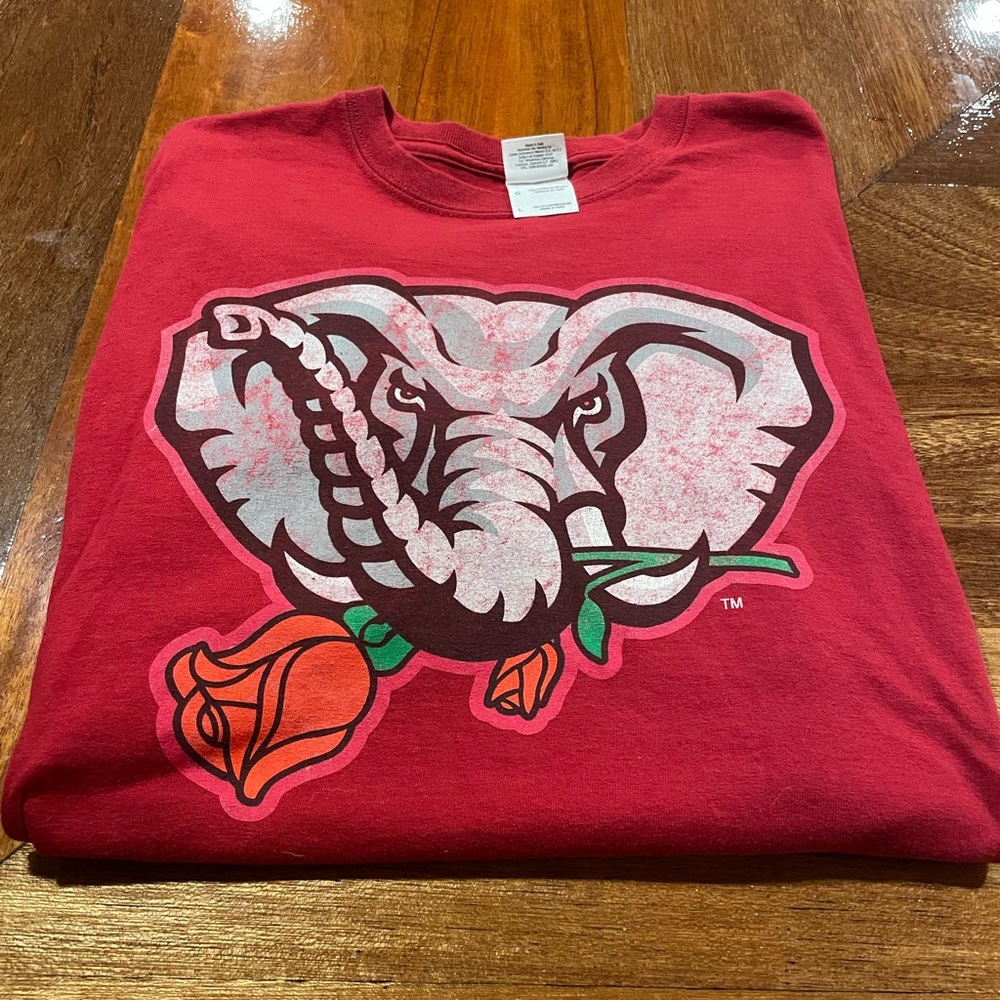 2010 University of Alabama Rose Bowl National Championship T Shirt - L
